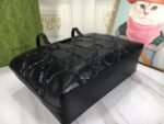 Gucci Gg Matelassé Leather Medium Tote Bag Black 631685 Um8Ig 1000 - Image 4