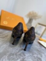 Louis Vuitton Cherie Pump Black Brown 1A8N7F - Image 4