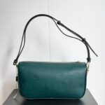 Gucci Half Horsebit Medium Shoulder Bag Green Leather 31Cm - Image 6