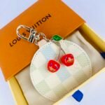 Louis Vuitton Cerise And Blooming Flowers Bag Charms - Image 5