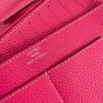 Hermes Dogon Duo Long Wallet Dark Pink 20Cm - Image 7