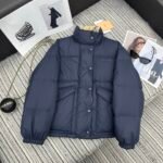 Miumiu Reversible Technical Ponge Down Jacket Blue Ml1320 17Op F0Oqu S Ooo - Image 2