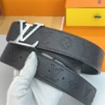 Louis Vuitton Lv Dimension 30Mm Double Sided Belt Black M8854U - Image 3
