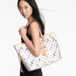 Louis Vuitton X TM Neverfull MM Multicolor 31Cm M27787 - Image 5