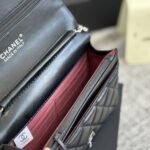 Chanel Classic Wallet On Chain Silver Black 19Cm Ap0250 Y01480 C3906 - Image 8