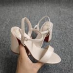 Christian Louboutin Miss Jane 85 Sandal Beige 1240672F608 - Image 6