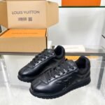 Louis Vuitton Lv Buttersoft Sneaker Black 1AIKEJ - Image 2