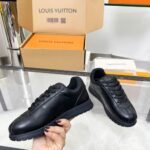 Louis Vuitton Lv Buttersoft Sneaker Black 1AIKEJ - Image 5