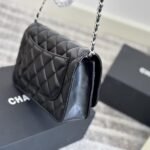 Chanel Classic Wallet On Chain Silver Black 19Cm Ap0250 Y01480 C3906 - Image 4