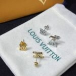 Louis Vuitton Lv Sailor Earrings Gold M02716 - Image 6