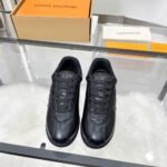 Louis Vuitton Lv Buttersoft Sneaker Black 1AIKEJ - Image 3