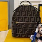 Fendi Mini Backpack Brown 22Cm 8Bz038A5Tlf13Vk - Image 2