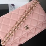 Chanel Classic Wallet On Chain Gold Light Pink 19Cm Ap0250 Y33352 Ng120 - Image 6