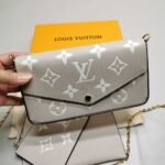 Louis Vuitton Félicie Pochette Monogram Grey 21Cm M82610 - Image 2