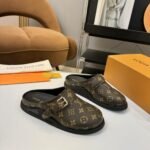 Louis Vuitton To Go Flat Comfort Clog Cacao Brown 1Ahmh5 - Image 2