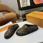 Louis Vuitton To Go Flat Comfort Clog Cacao Brown 1Ahmh5 - Image 7