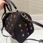 Louis Vuitton Speedy 40 Bandoulière Black 40Cm M14136 - Image 3