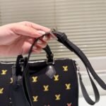 Louis Vuitton Speedy 40 Bandoulière Black 40Cm M14136 - Image 4