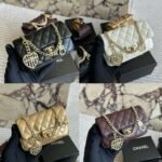 Chanel Classic Mini Bag With Hook Dark Brown 12Cm Ap4760 B21221 U1115 - Image 7