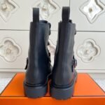 Hermes Land Ankle Boot Black H252104Z 02350 - Image 7