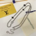 Louis Vuitton Lv Spike Charms Necklace Silver M01717 - Image 9