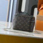 Louis Vuitton Nice Mini Monogram Canvas Green 20Cm - Image 4
