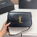 Saint Laurent Solferino Mini In Box Black 24Cm 8435240Sx0W1000 - Image 2