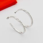 Hermes Etriviere Dangle Earrings White Gold H124505B 00 - Image 2