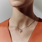 Hermes Etriviere Pendant Necklace White Gold H124208B 0038 - Image 4
