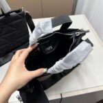 Prada Re Nylon Padded Tote Bag Black 23Cm 1Bg373 Rdjn F0002 O1O - Image 6