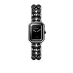 Chanel Premiere Edition Original Watch Silver Black 26Mm H7022