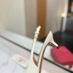 Valentino Bepointy Slingback Pumps Ivory And Tobacco 6W2S0Ll3Yea Cvm - Image 7