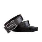 Hermes Crocodile Leather Belt Tln0112S