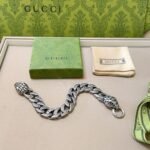 Gucci Snake Bracelet Silver - Image 4