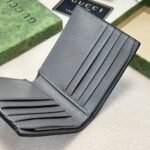 Gucci Interior Bi Fold Wallet Black And Grey 11Cm - Image 9