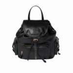 Miumiu Leather Backpack Black 27Cm 5Bz042 2Crw F0002 V Ooo
