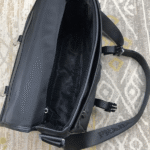 Prada Nylon Messenger Bag Black - Image 2