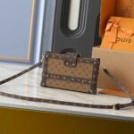Louis Vuitton Petite Malle Monogram Reverse Brown 20Cm M45960 - Image 4