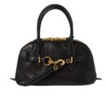Miumiu Aventure Nappa Top Handle Bag Black 28Cm 5Bb169 2Bbl F0002 V Ooo