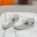 Hermes Deep Sneaker Blanc And Natural H251837Zha3400 - Image 6