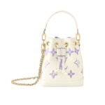 Louis Vuitton Nano Noé Latte And Bubble Tea 13Cm M82933