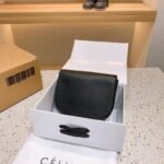 Celine Folco Cuir Triomphe In Smooth Black 18Cm 198263Du3 38No - Image 5