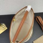 Celine 16 Bucket Bag In Textile With Print And Smooth Beige Tan 25Cm 1955720Jb 02Et - Image 8