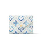 Louis Vuitton Lv By The Pool Victorine Wallet Blue 12Cm M83623