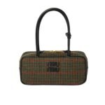 Miumiu Beau Top Handle Tratan Bag Loden Green 27Cm