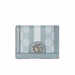 Gucci Ophidia Gg Card Case Wallet Blue 11Cm 523155 Fad03 8741