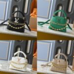 Louis Vuitton Capucines BB Silver Sea 21Cm M12279 - Image 3