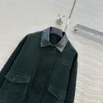 Miumiu Padded Corduroy Blouson Billiard Green Ml1326 1795 F0L76 S Ooo - Image 3