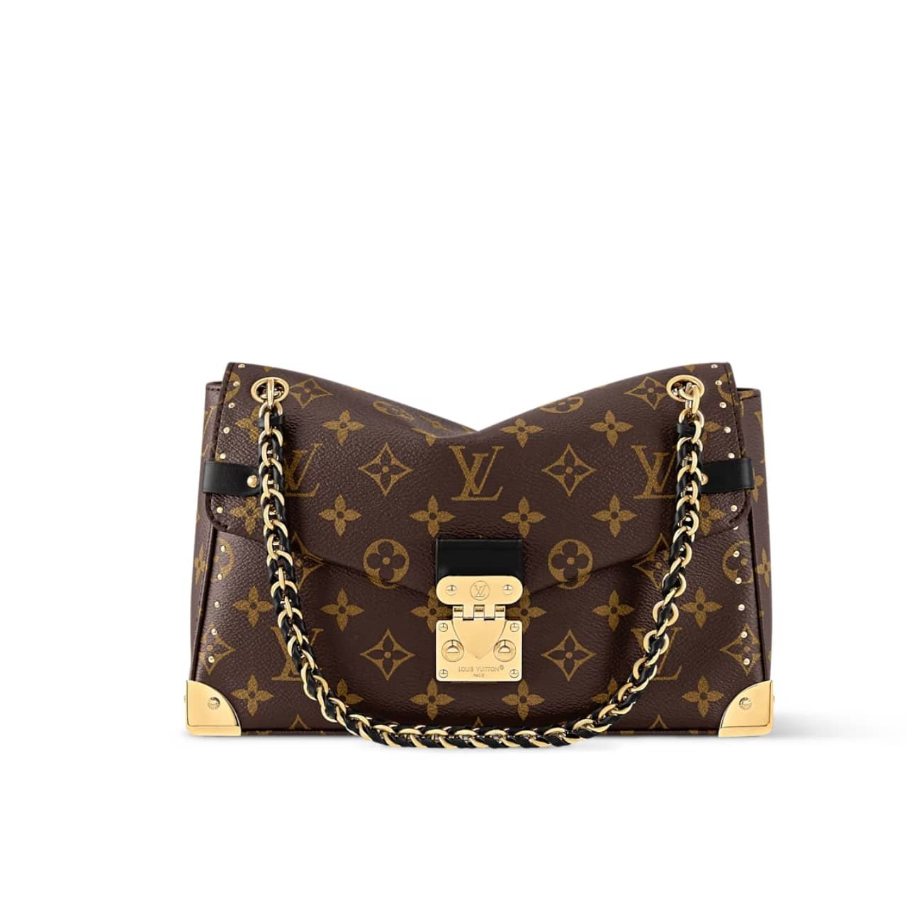 158-6 Louis Vuitton Trunkie Bag Coated Canvas Brown 27Cm M14526 - Image 1