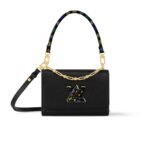 Louis Vuitton X Takashi Murakami Lv Twist MM Slim Bag Black 23Cm M13243
